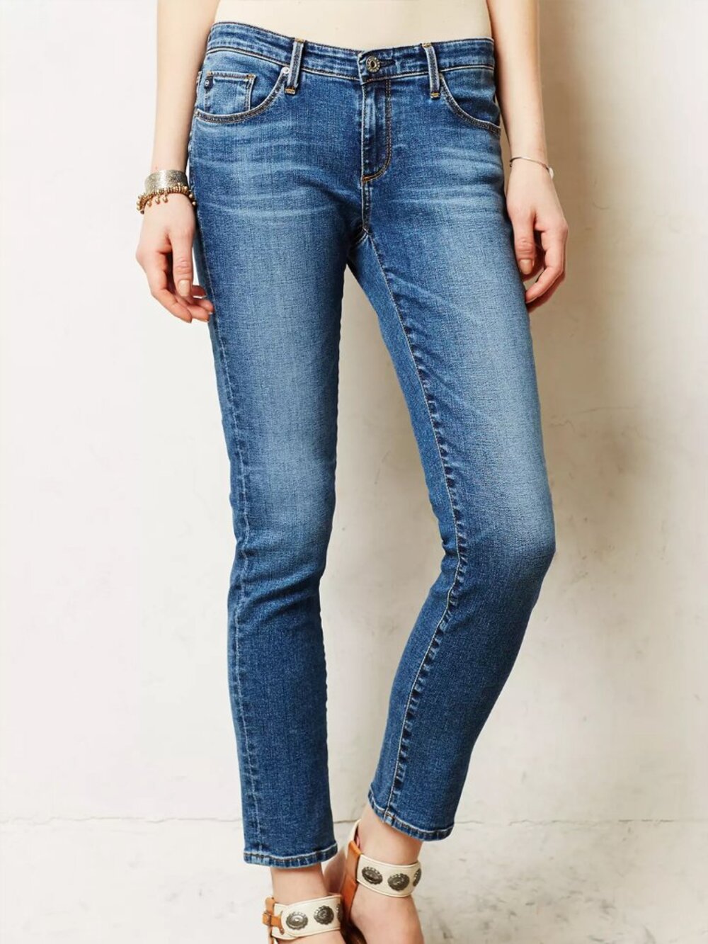 AG Adriano Goldschmied Stevie Ankle Jeans - 26 R